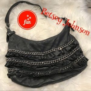 🌻 Betsey Johnson Chain Link Event Handbag